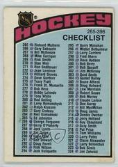 Checklist Hockey Cards 1976 O-Pee-Chee Prices