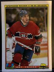 Stephane Richer #11 Hockey Cards 1990 Bowman Hat Tricks Prices