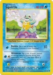 Squirtle #63 Prices | Pokemon Base Set | Pokemon Cards