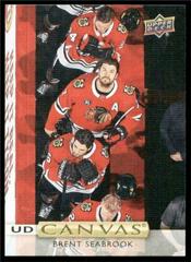Brent Seabrook #C51 Hockey Cards 2019 Upper Deck Canvas Prices