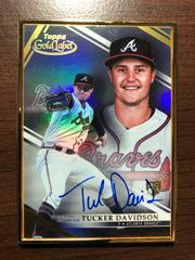 Tucker Davidson Baseball Cards 2021 Topps Gold Label Framed Autographs Prices