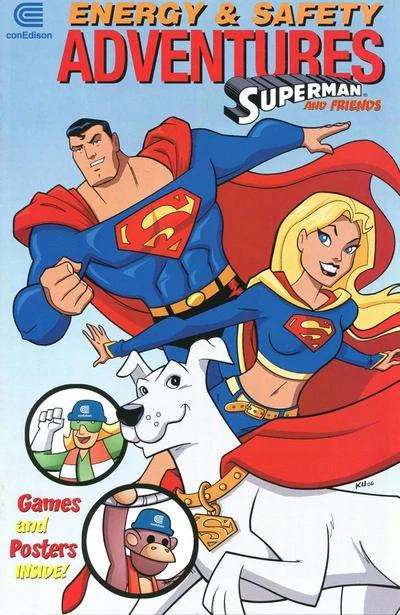 Energy & Safety Adventures: Superman & Friends #1 (2006) Comic Books Energy & Safety Adventures