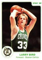 White Border | Larry Bird Basketball Cards 1986 Star