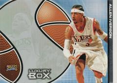 Allen Iverson #98 Basketball Cards 2005 Topps Luxury Box Prices