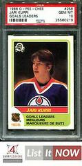 Jari Kurri [Goals Leaders] #258 Hockey Cards 1986 O-Pee-Chee Prices