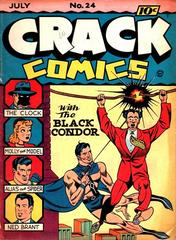 Crack Comics #24 (1942) Comic Books Crack Comics Prices