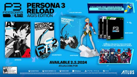 Persona 3: Reload [Aigis Edition] Cover Art