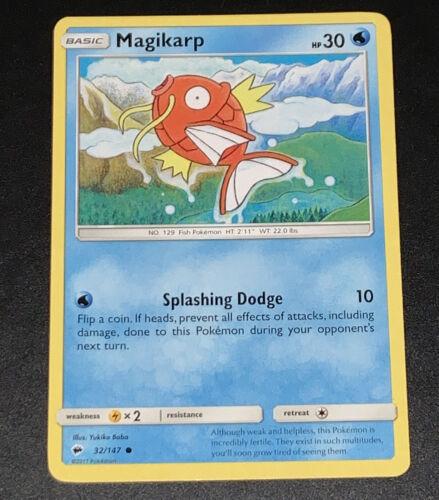 Magikarp #32 Prices | Pokemon Burning Shadows | Pokemon Cards