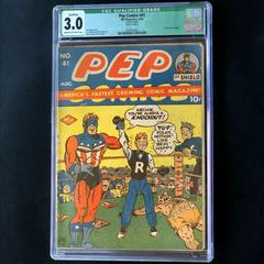 Pep Comics #41 (1943) Comic Books PEP Comics Prices