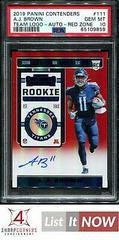 A.J. Brown [Team Logo Autograph Red Zone] Football Cards 2019 Panini Contenders Prices
