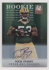 Nick Perry [Turn of the Century Autograph] Football Cards 2012 Panini Elite Prices