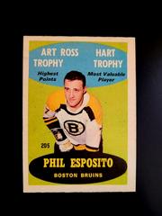 Phil Esposito [214 Back 205 Front] #205 Hockey Cards 1969 O-Pee-Chee Prices