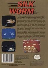 Silk Worm - Back | Silk Worm NES