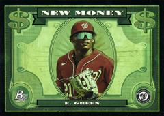 Elijah Green #NM-15 Baseball Cards 2023 Bowman Platinum New Money Prices