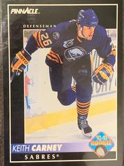 Keith Carney Hockey Cards 1992 Pinnacle Prices