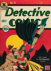Detective Comics #41 (1940) Comic Books Detective Comics Prices