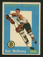Don McKenny Hockey Cards 1959 Topps Prices