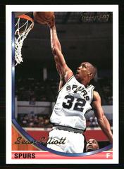 Sean Elliott #196 Basketball Cards 1993 Topps Gold Prices