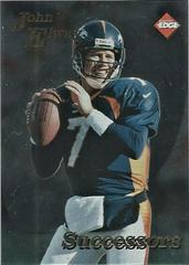 John Elway Football Cards 1998 Collector's Edge 1st Place Successors Prices