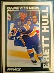 Brett Hull [Game Winners] #356 Hockey Cards 1991 Pinnacle Prices