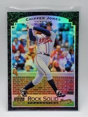 Chipper Jones Baseball Cards 1997 Upper Deck Rock Solid Foundation Prices