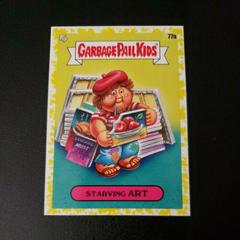 Starving ART [Yellow] #77a Garbage Pail Kids Food Fight Prices
