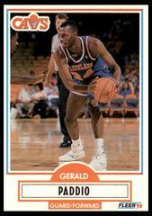 Gerald Paddio Basketball Cards 1990 Fleer Update Prices