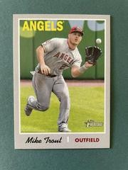 Mike Trout Baseball Cards 2019 Topps Heritage Prices