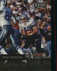 Daryl Johnston Football Cards 1992 Playoff Prices