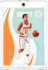 Trae Young [Orange] #20 Basketball Cards 2019 Panini Illusions Astounding Prices