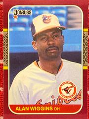 Alan Wiggins Baseball Cards 1987 Donruss Prices
