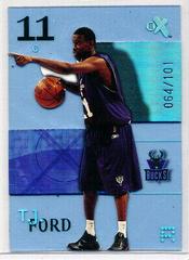 T.J. Ford #101 Basketball Cards 2003 Fleer E-X Prices