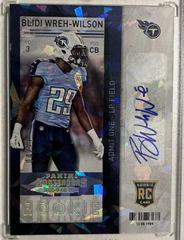 Blidi Wreh-Wilson [Rookie Ticket Autograph Cracked Ice Variation] #113 Football Cards 2013 Panini Contenders Prices