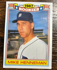 MIKE HENNEMAN #7 Baseball Cards 1988 Topps Glossy Rookies Prices