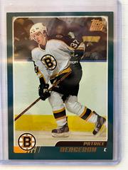 Patrice Bergeron #331 Hockey Cards 2003 Topps Prices