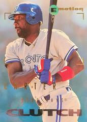 Joe Carter #91 Baseball Cards 1995 Emotion Prices