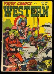 Prize Comics Western #89 (1951) Comic Books Prize Comics Western Prices