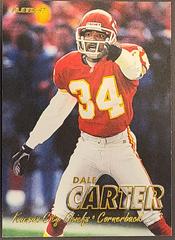 Dale Carter #53 Football Cards 1997 Fleer Prices