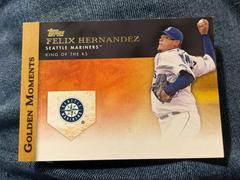felix hernandez Baseball Cards 2012 Topps Golden Moments Prices