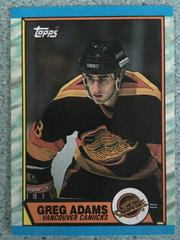 Greg Adams Hockey Cards 1989 Topps Prices