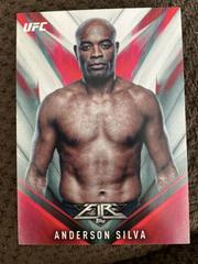Anderson Silva #3 Ufc Cards 2017 Topps UFC Fire Prices