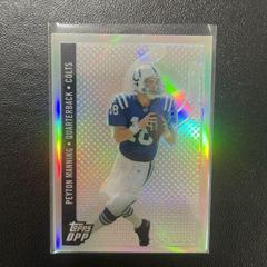 Peyton Manning [Chrome Refractor] #13 Football Cards 2006 Topps Draft Picks & Prospects Prices