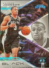 Keldon Johnson [Platinum] #13 Basketball Cards 2022 Panini Black Prices