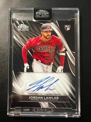 Jordan Lawlar #CBA-JL Baseball Cards 2024 Topps Chrome Black Autograph Prices