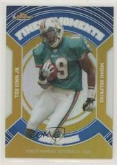 Ted Ginn Jr. [Gold Refractor] Football Cards 2007 Topps Finest Moments Prices
