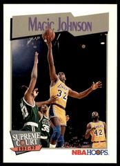 Magic Johnson #473 Basketball Cards 1991 Hoops Prices