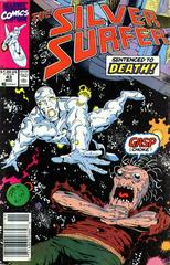 Silver Surfer [Newsstand] #43 (1990) Comic Books Silver Surfer Prices