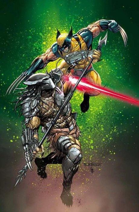 Predator Vs. Wolverine [Kirkham NYCC Virgin] #1 (2023) Comic Books Predator Vs. Wolverine