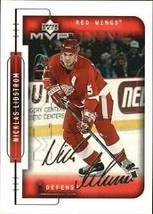 Nicklas Lidstrom [Silver Script] #72 Hockey Cards 1999 Upper Deck MVP Prices