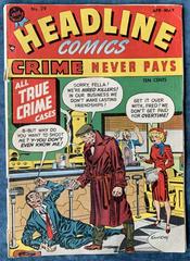 Headline Comics #29 (1948) Comic Books Headline Comics Prices
